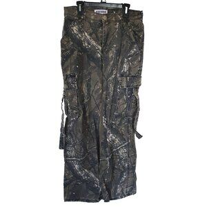 Disclosure Cargo Pants Sz 9/29 Camouflage Relaxed‎ Fit Juniors Girls Cameo
